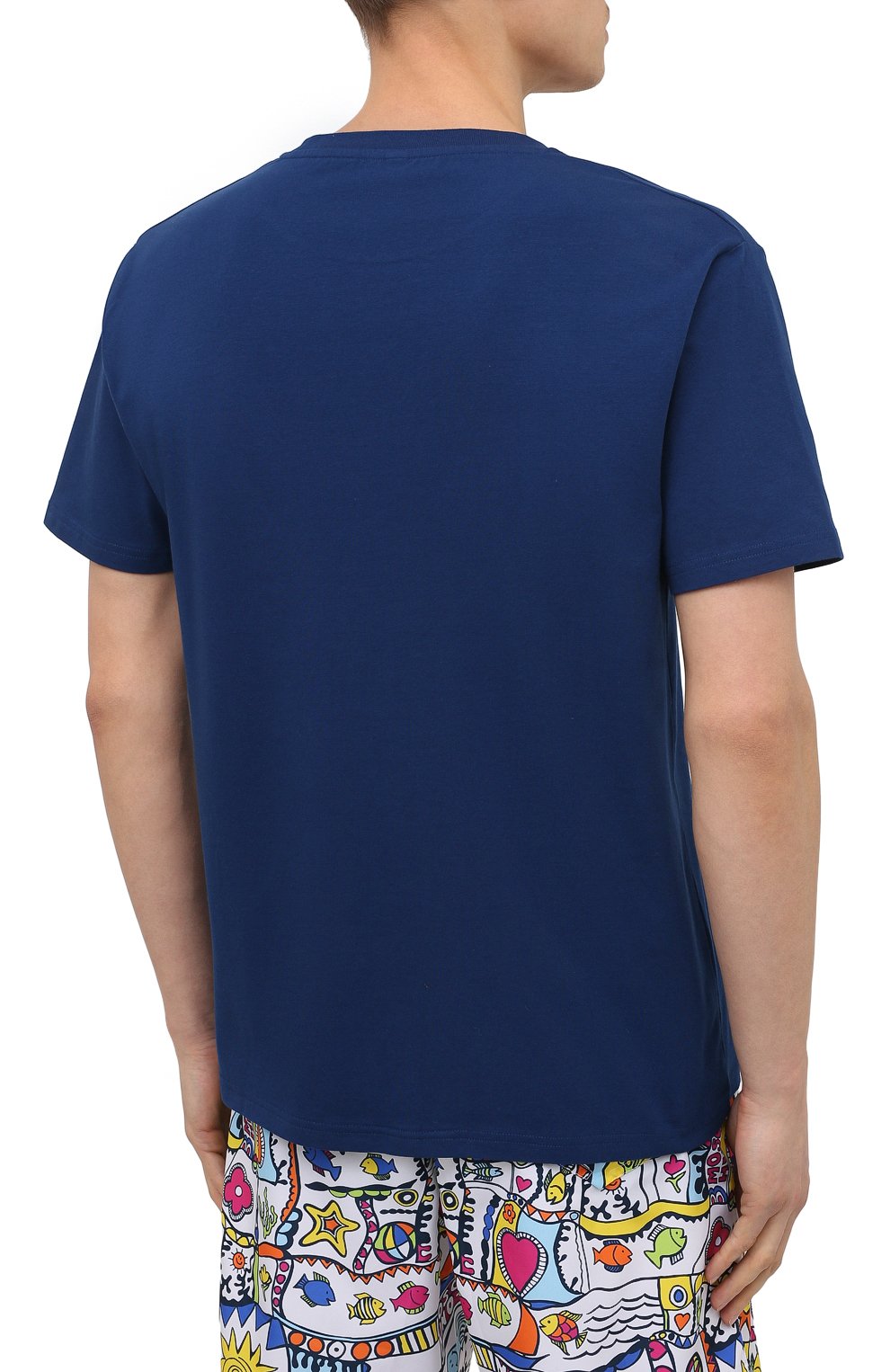 Хлопковая футболка MOSCHINO, арт. A1914/8107, фото 4