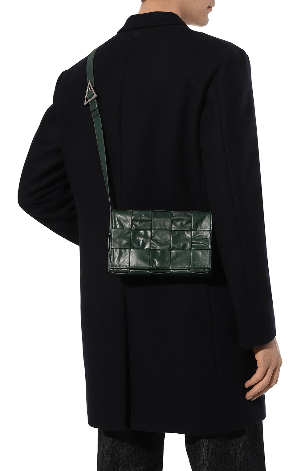 Сумка cassette BOTTEGA VENETA зеленого цвета по цене 293500 руб., арт. 667298/VCQ71, фото 2 Сумка cassette BOTTEGA VENETA, арт. 667298/VCQ71, фото 2