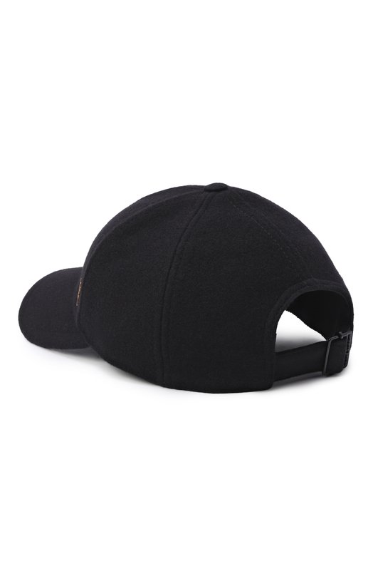 Шерстяная бейсболка Saint Laurent 706537/3YS16 Чёрный  706537/3YS16 Фото 2