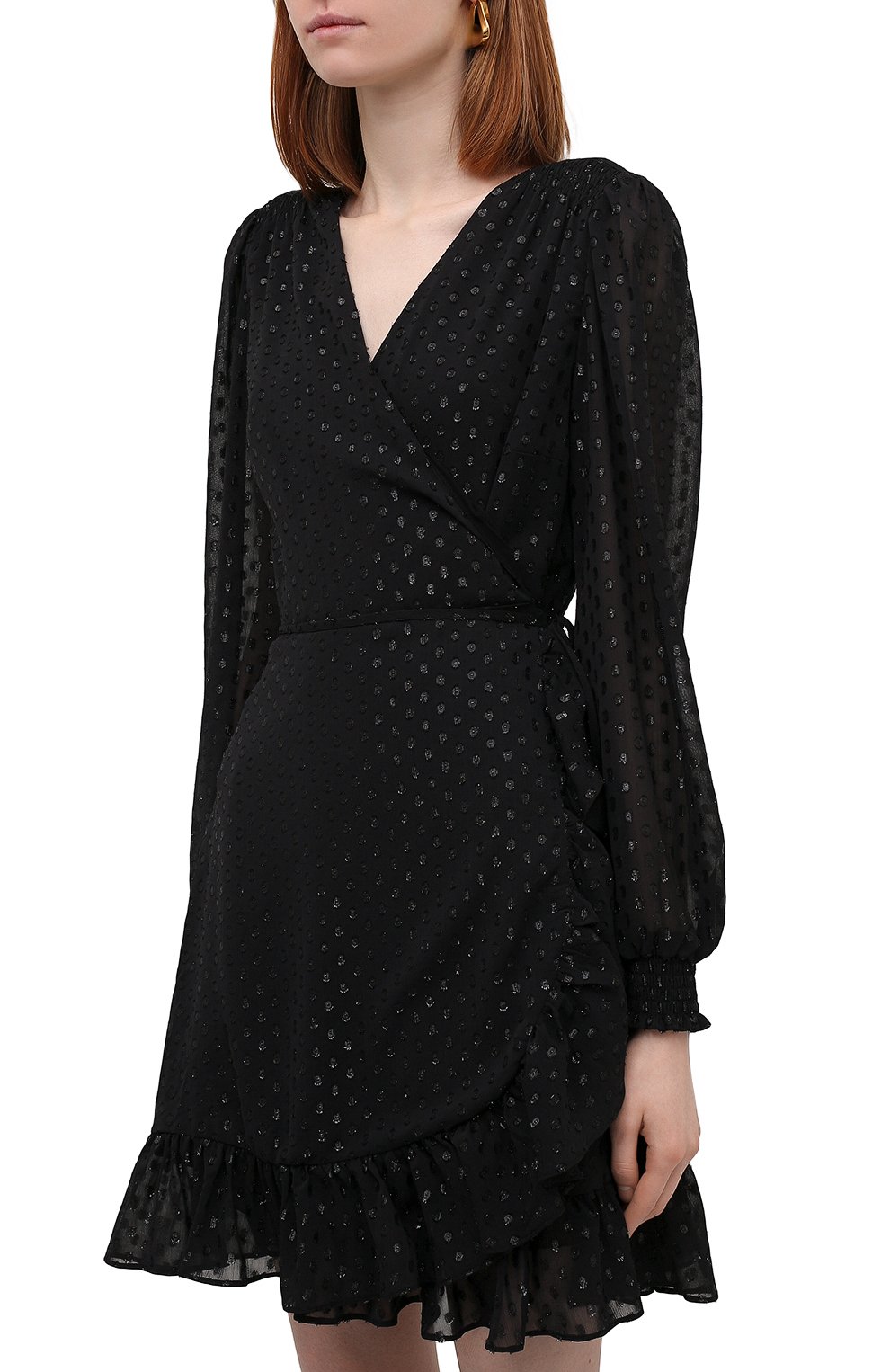 Платье MICHAEL MICHAEL KORS черного цвета по цене 29950 руб., арт. MH180W73RJ, фото 3 Платье MICHAEL MICHAEL KORS, арт. MH180W73RJ, фото 3
