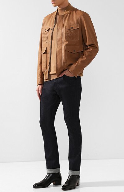 Кожаные челси на устойчивом каблуке TOM FORD, арт. J1138T-ANU, фото 2