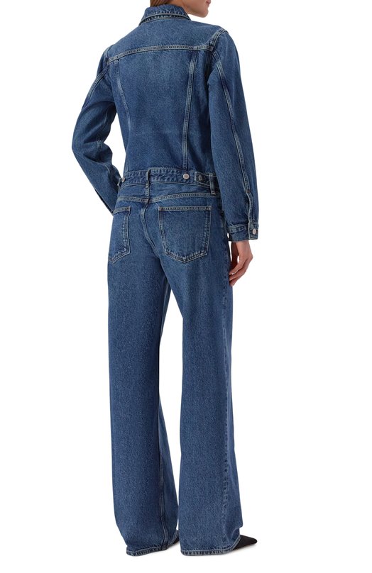 Джинсовый комбинезон Agolde A8036-1254 Синий  A8036-1254 Фото 3