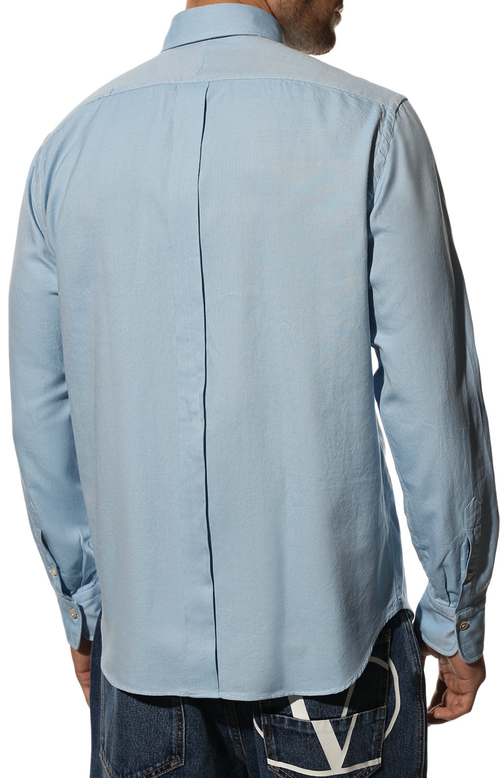 Хлопковая рубашка ALESSANDRO GHERARDI, арт. CASUAL/6601, фото 4