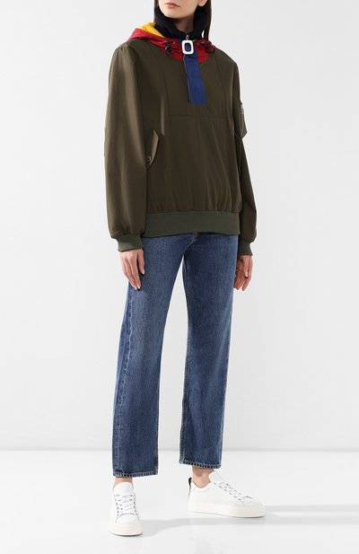 Хлопковая куртка JW ANDERSON хаки цвета по цене 64600 руб., арт. JK03619A 186/525, фото 2 Хлопковая куртка JW ANDERSON, арт. JK03619A 186/525, фото 2