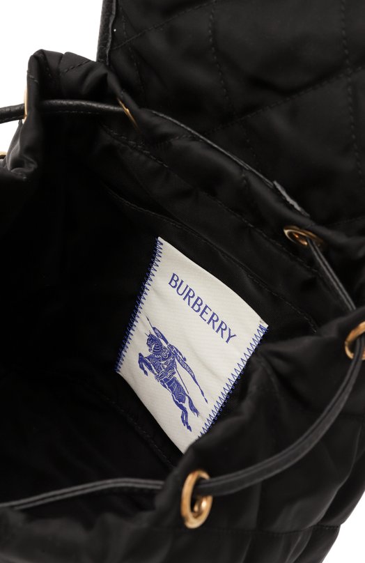 Рюкзак Horseshoe mini Burberry 8118748 Чёрный  8118748 Фото 5