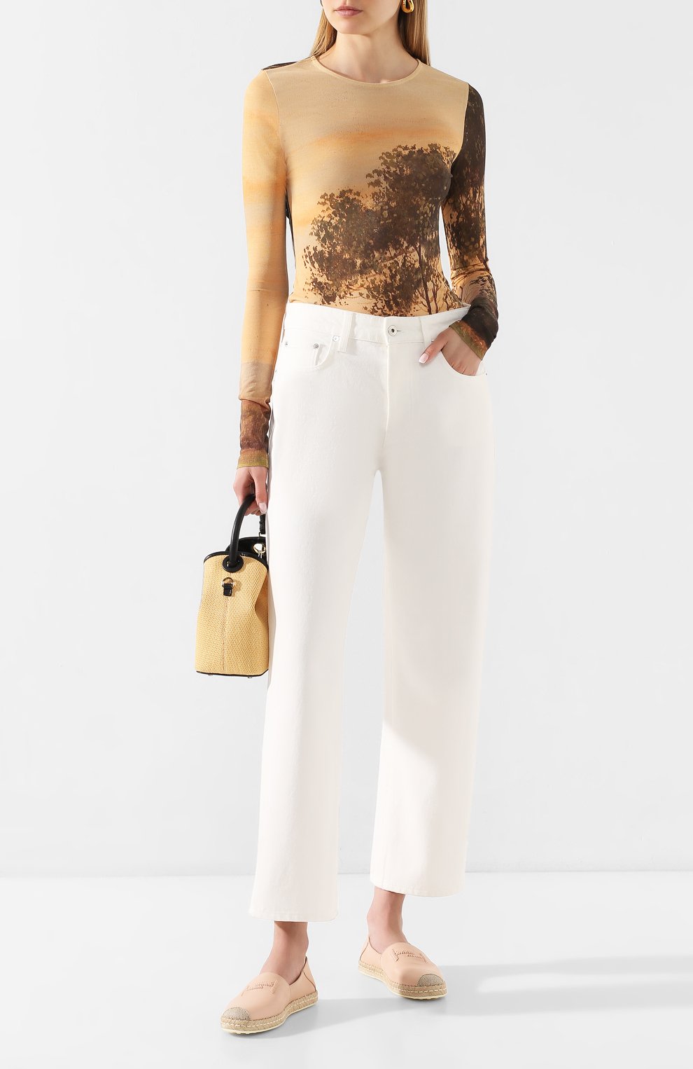 Кожаные эспадрильи TOD’S, арт. XXW66B0CY50NV7, фото 2