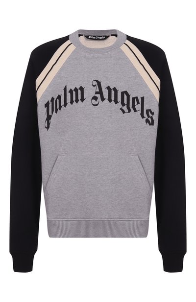 Мужской хлопковый свитшот PALM ANGELS, арт. PMBA08LF25FLE001