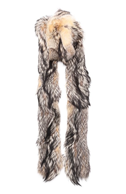 Женский меховой шарф из лисы PRADA, арт. 167291-1HNC-F0018