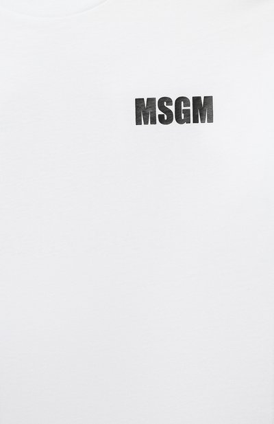 Хлопковое платье MSGM KIDS, арт. S4MSJGDR031, фото 3