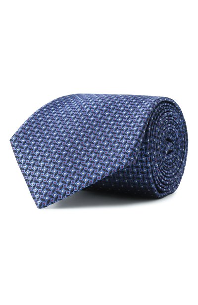 Мужской шелковый галстук CANALI, арт. 18/HJ04237