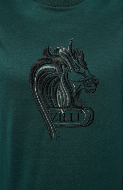 Хлопковая футболка ZILLI, арт. TSR02FM0110VBLE00, фото 5