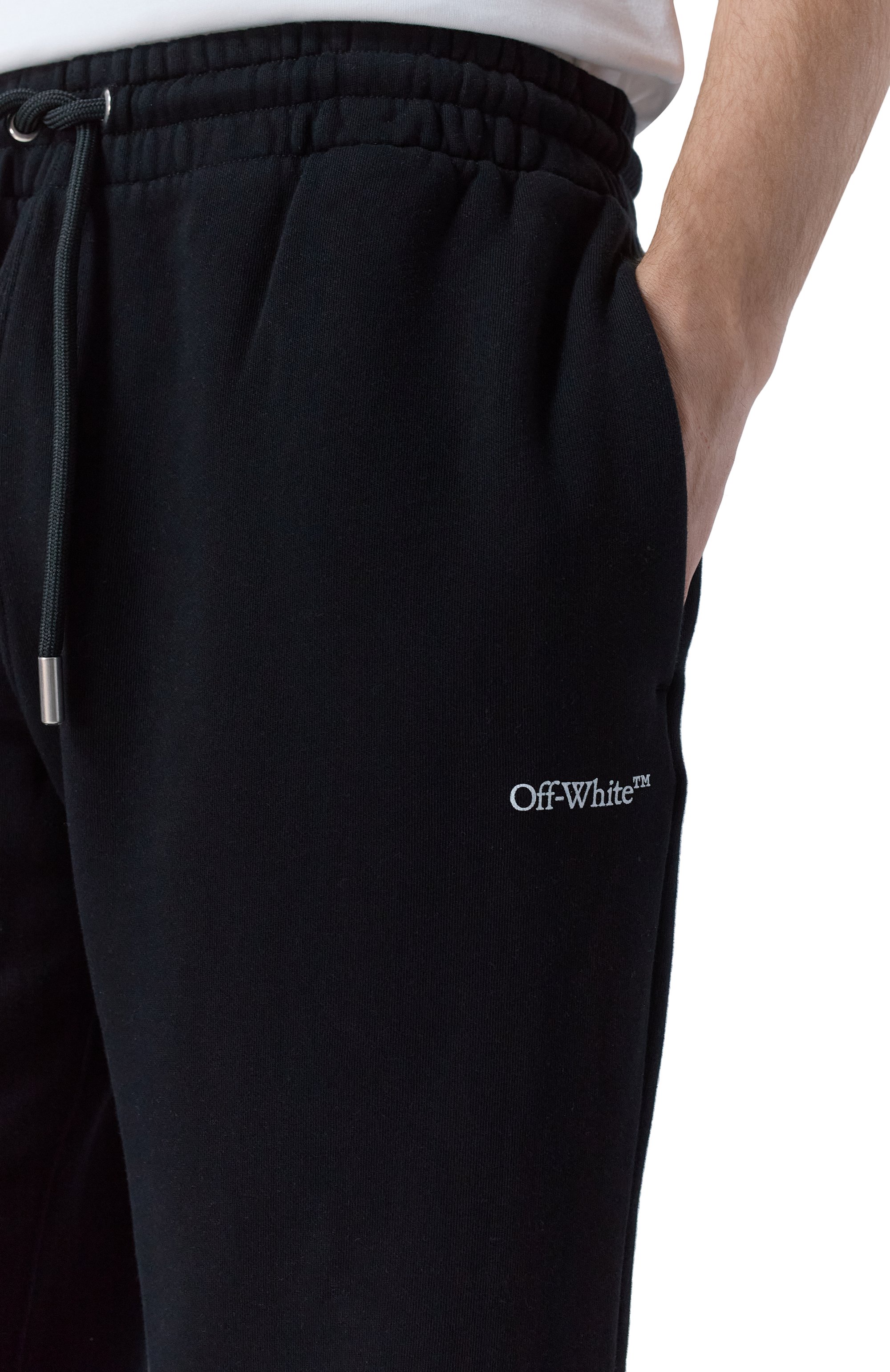 Хлопковые брюки OFF-WHITE, арт. 0MCH05AF25FLE002, фото 5