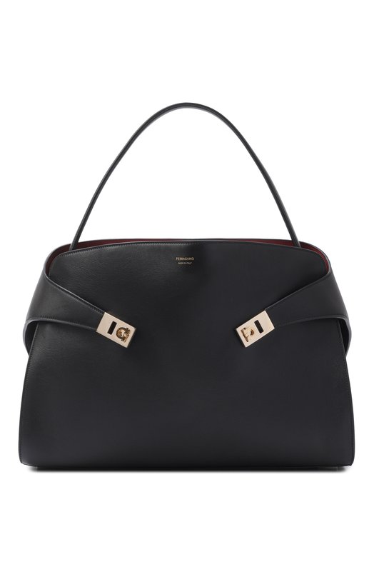 Сумка Hug Soft large Ferragamo 219939/781 Чёрный 219939/781