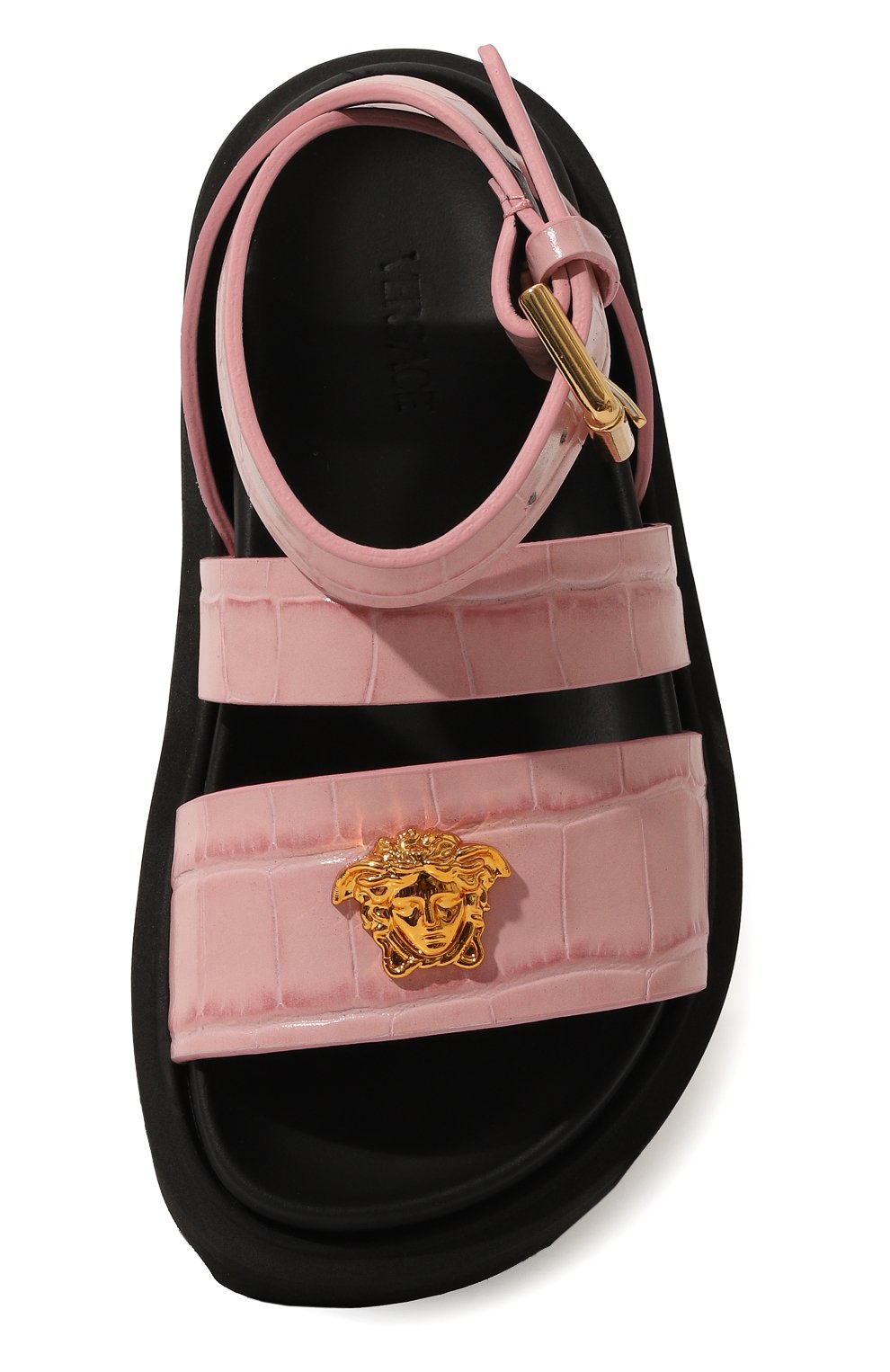 Кожаные сандалии VERSACE, арт. 1011156/1A09141/27-29, фото 4