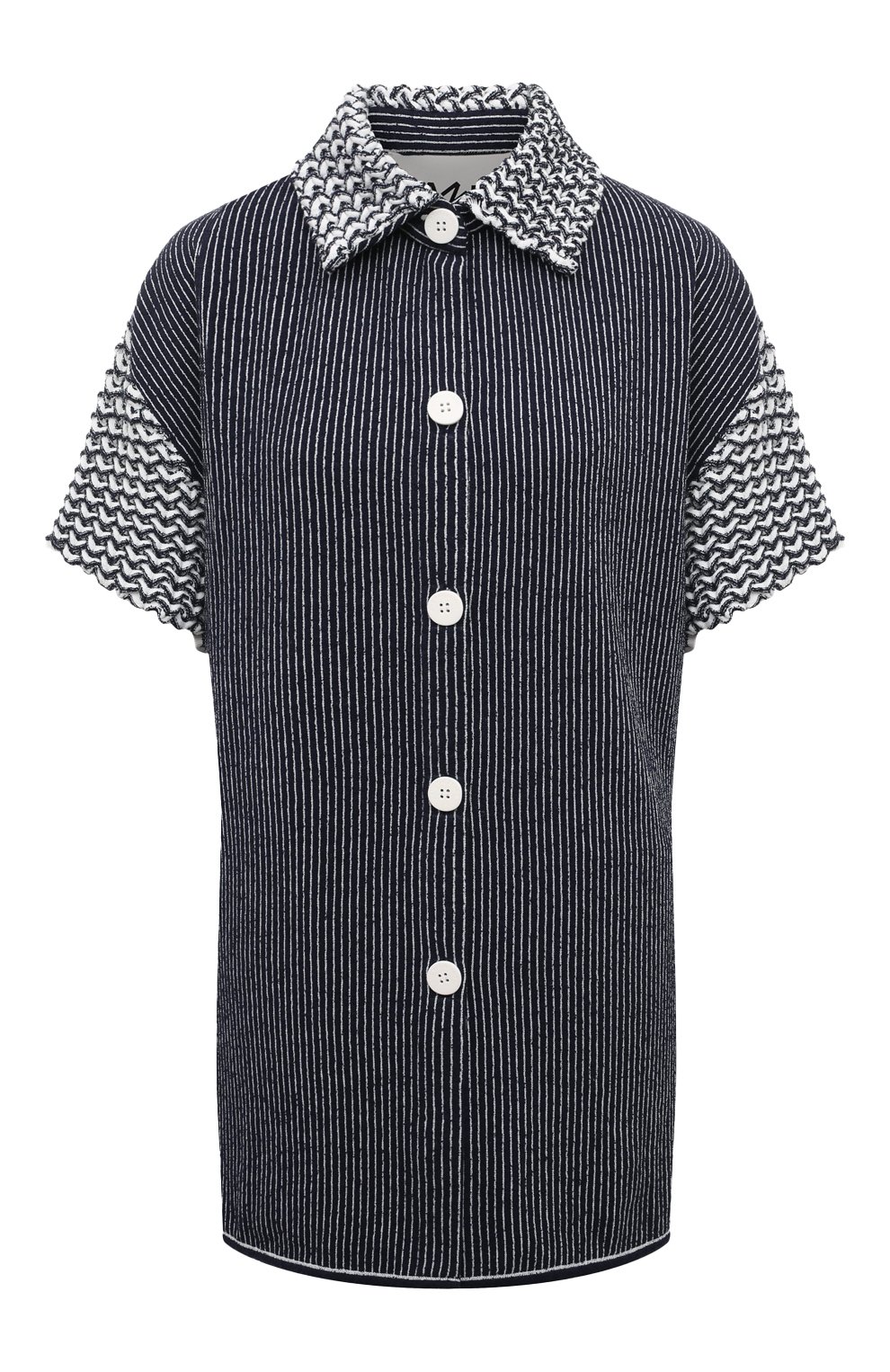 Рубашка из хлопка и вискозы AND THE BRAND, арт. S24-SH009-1404-4910, фото 1