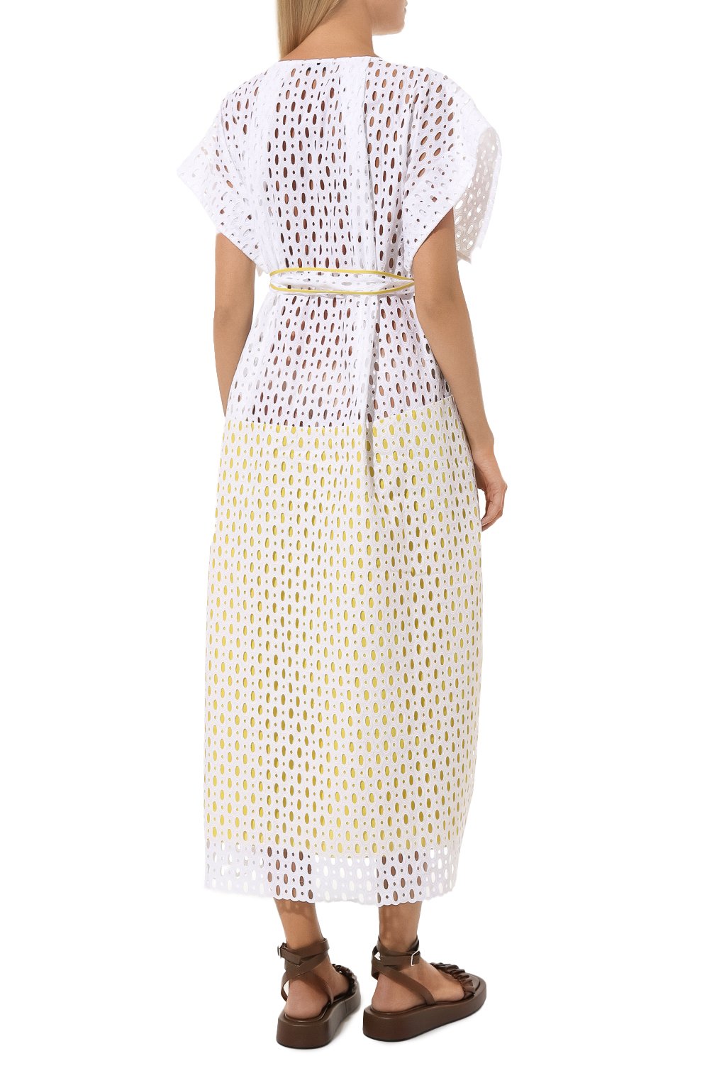 Хлопковое платье VIKA GAZINSKAYA, арт. S23-13203-100/802, фото 4