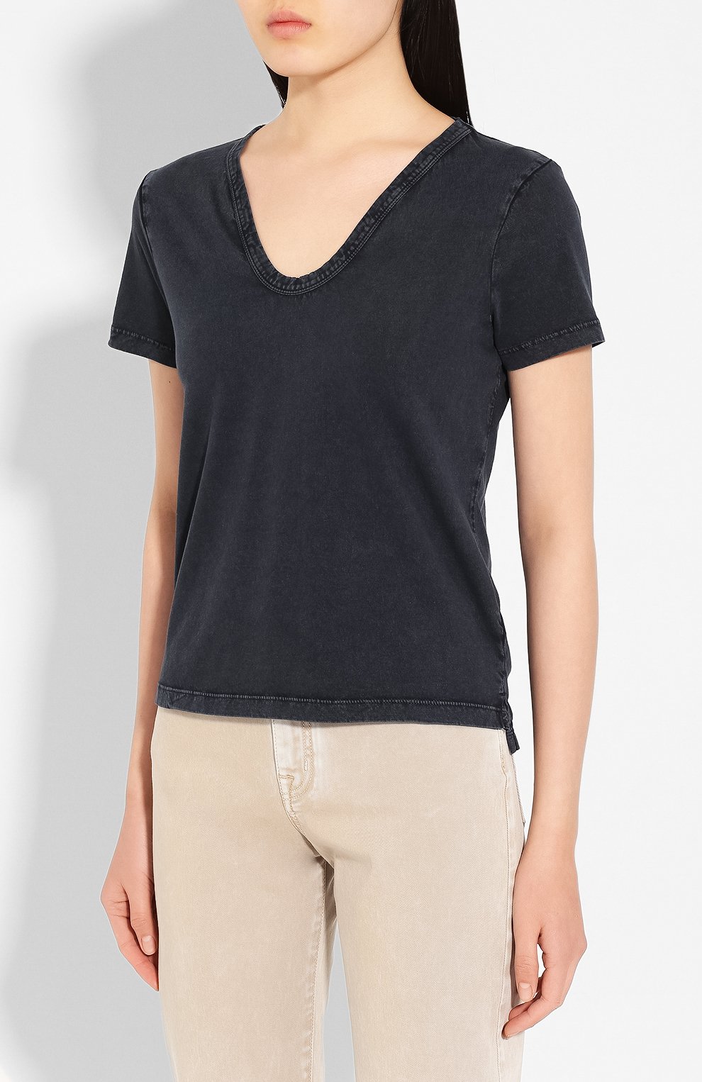 Хлопковая футболка ZADIG AND VOLTAIRE, арт. SJTS7406F, фото 3