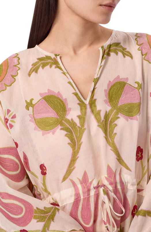 Хлопковое платье Giambattista Valli 26SSRVCL5064/39PRI Разноцветный  26SSRVCL5064/39PRI Фото 4