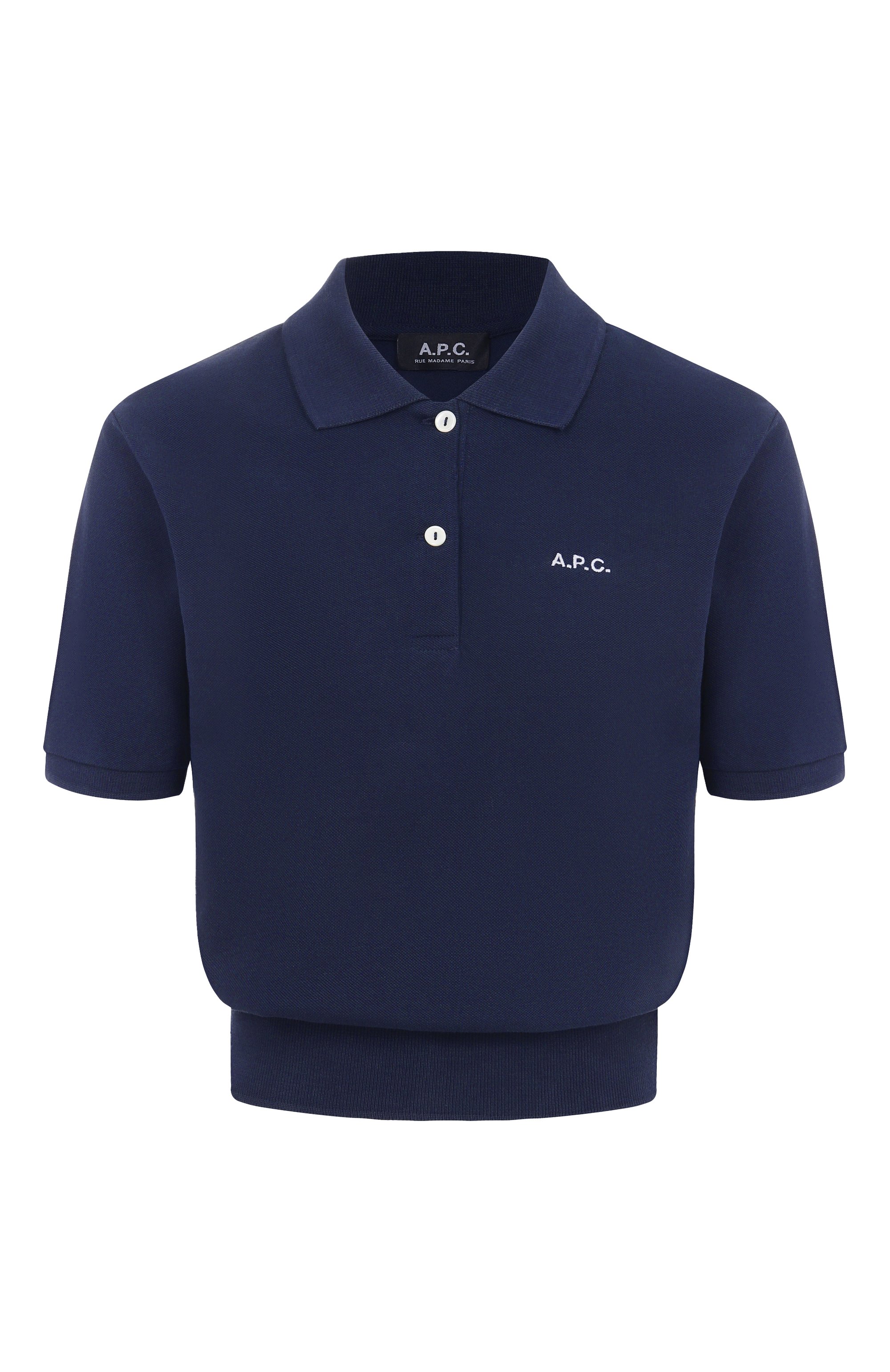 Хлопковое поло A.P.C., арт. F26522/C0GWZ, фото 1