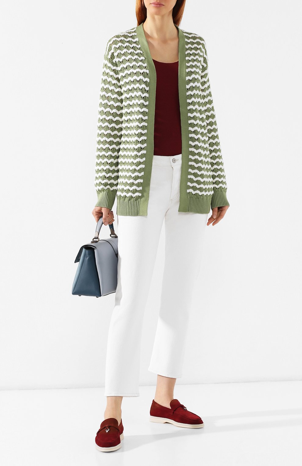 Замшевые лоферы summer charms walk LORO PIANA, арт. FAE5444, фото 2