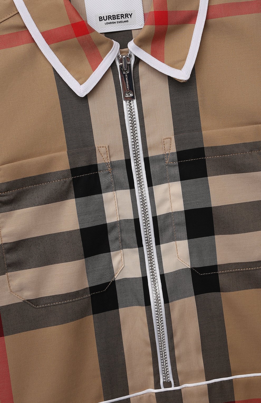 Хлопковое платье BURBERRY, арт. 8047445, фото 3