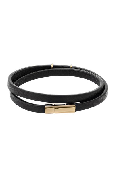 Кожаный браслет SAINT LAURENT, арт. 745602/BL40J, фото 3