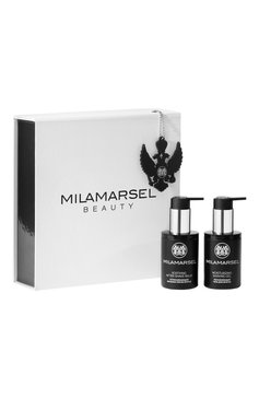 Мужская подарочный набор для мужчин (2x100ml) MILAMARSEL бесцветного цвета, арт. 4630225091734 | Фото 2 (Косметика кросс-кт: Уход М; Назначение: После бритья, Для бритья; Нос: Не проставлено; Региональные ограничения белый список (Axapta Mercury): Не проставлено)