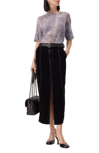 Льняная футболка GIORGIO ARMANI, арт. GW000957/AF15279, фото 2