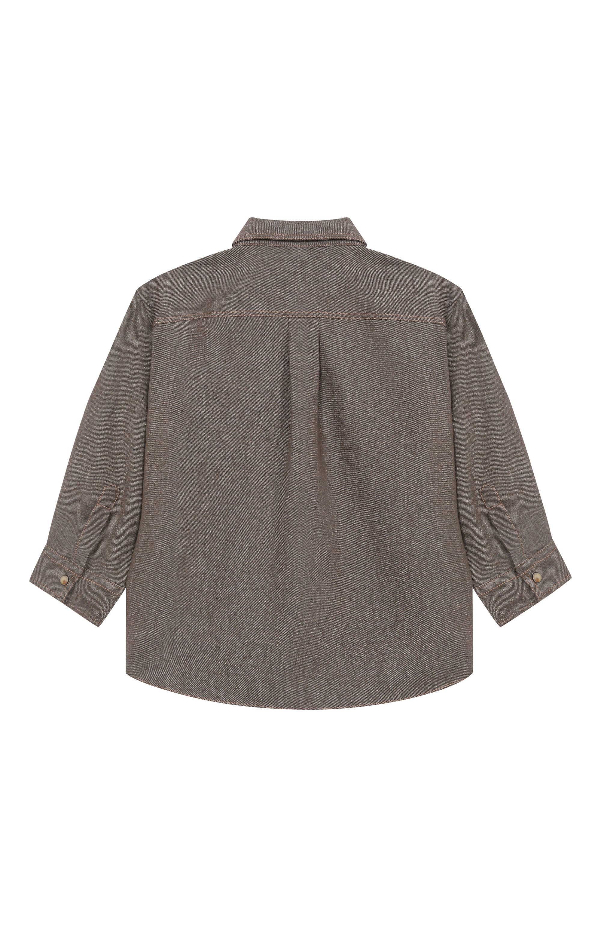 Джинсовая рубашка BRUNELLO CUCINELLI, арт. BB148C864B, фото 2