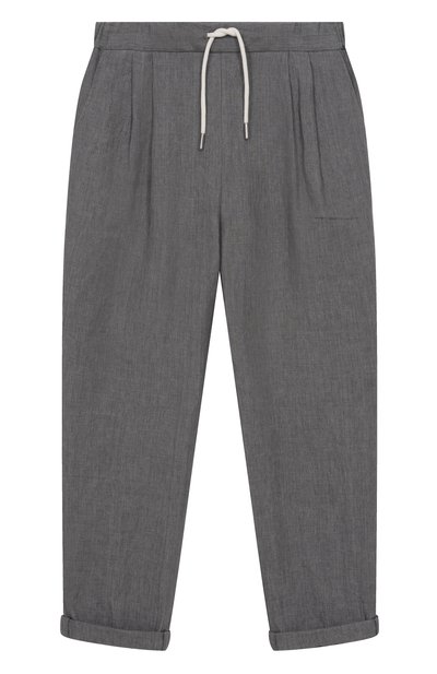 Льняные брюки BRUNELLO CUCINELLI, арт. BH249P113C, фото 1