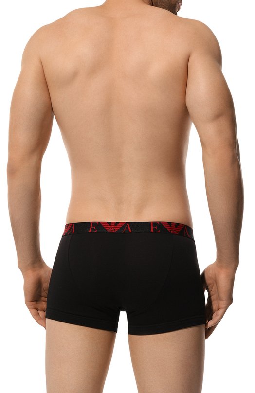 Комплект из трех боксеров Emporio Armani 111357/4F715 Чёрный  111357/4F715 Фото 3
