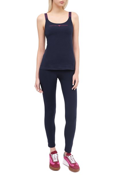 Хлопковая майка EMPORIO ARMANI, арт. 164237/0A317, фото 2