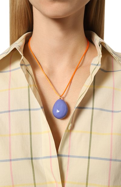 Кулон LILI ARCHIVE фиолетового цвета по цене 19800 руб., арт. PM316, фото 2 Кулон LILI ARCHIVE, арт. PM316, фото 2