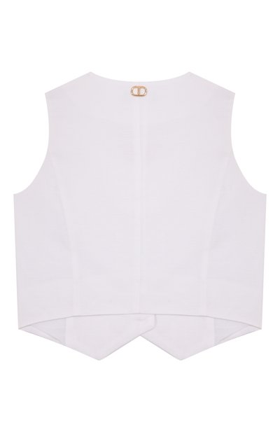 Жилет изо льна и хлопка TWINSET, арт. 251GJ2402, фото 2