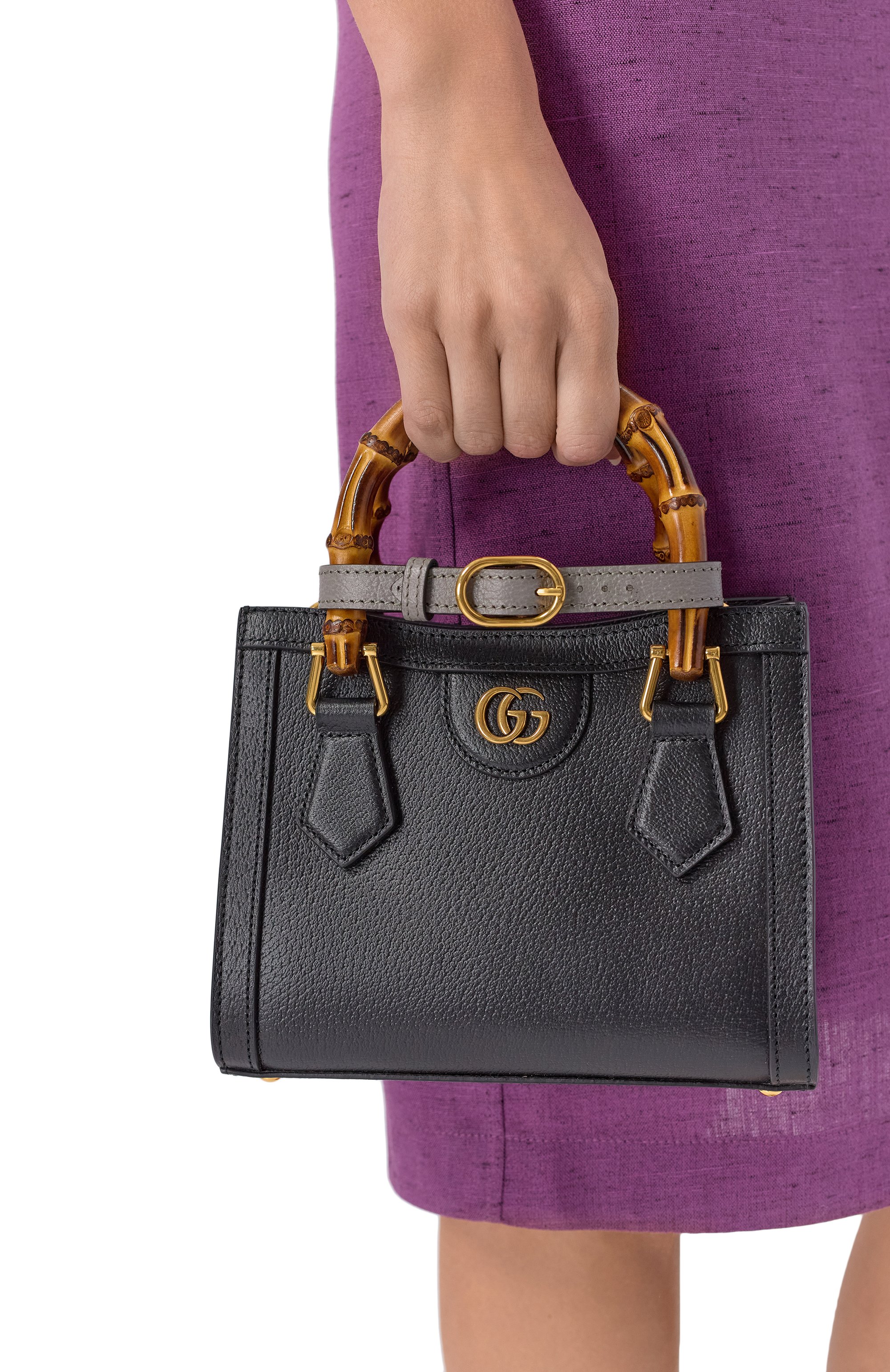 Сумка diana mini GUCCI черного цвета по цене 550000 руб., арт. 702732/U3ZDT, фото 8 Сумка diana mini GUCCI, арт. 702732/U3ZDT, фото 8