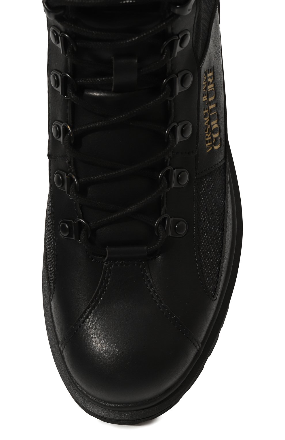 Комбинированные ботинки VERSACE JEANS COUTURE, арт. 75YA3S46/ZS898, фото 6