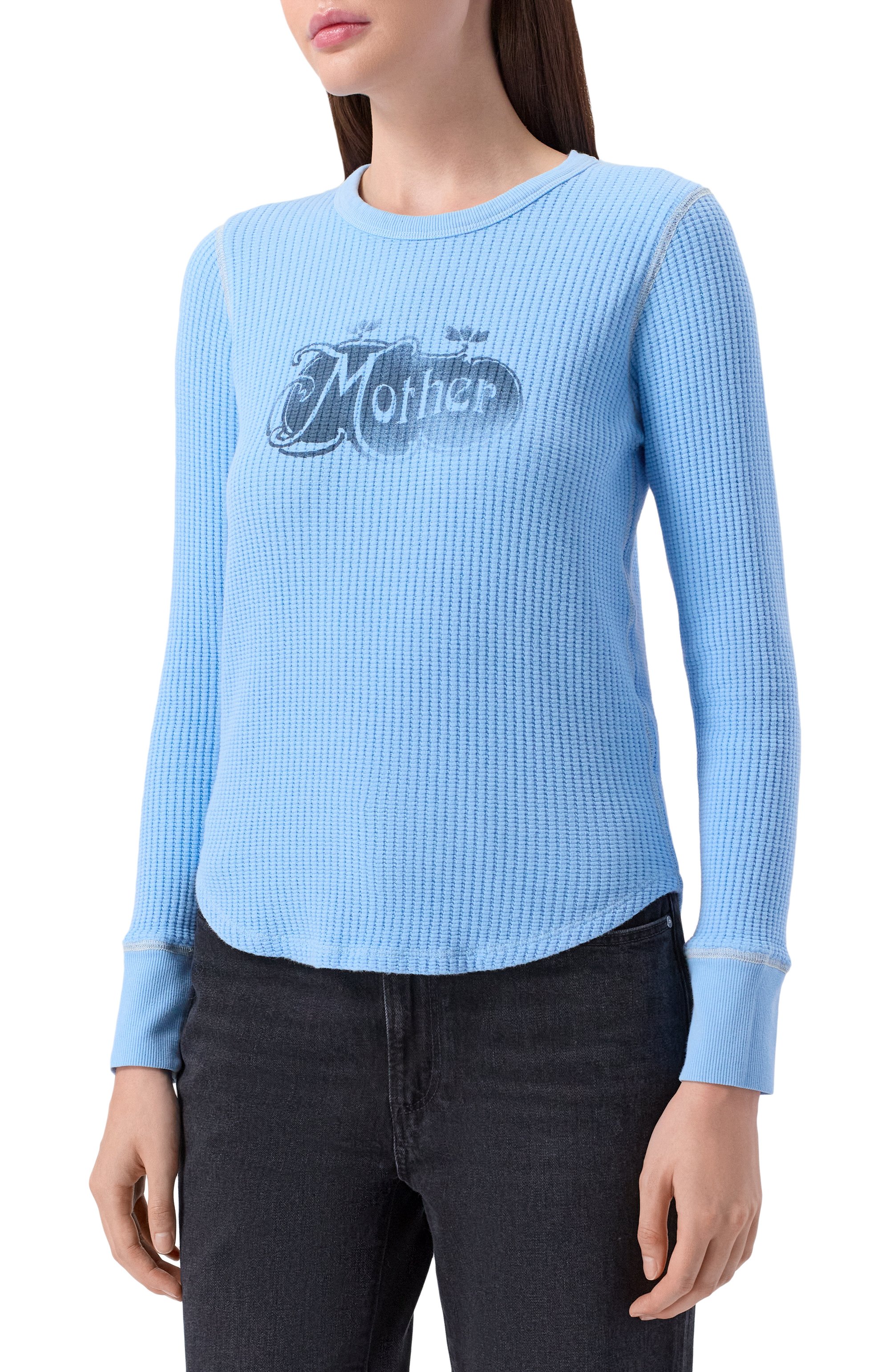 Хлопковый лонгслив MOTHER, арт. 8345-1573/A, фото 3