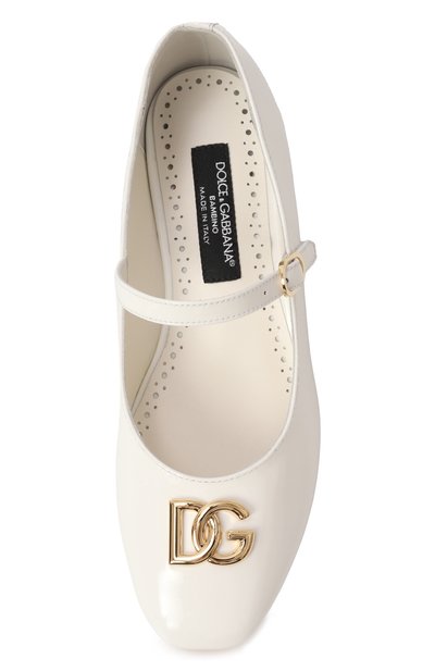 Кожаные туфли DOLCE & GABBANA, арт. D11034/A1328/29-36, фото 4