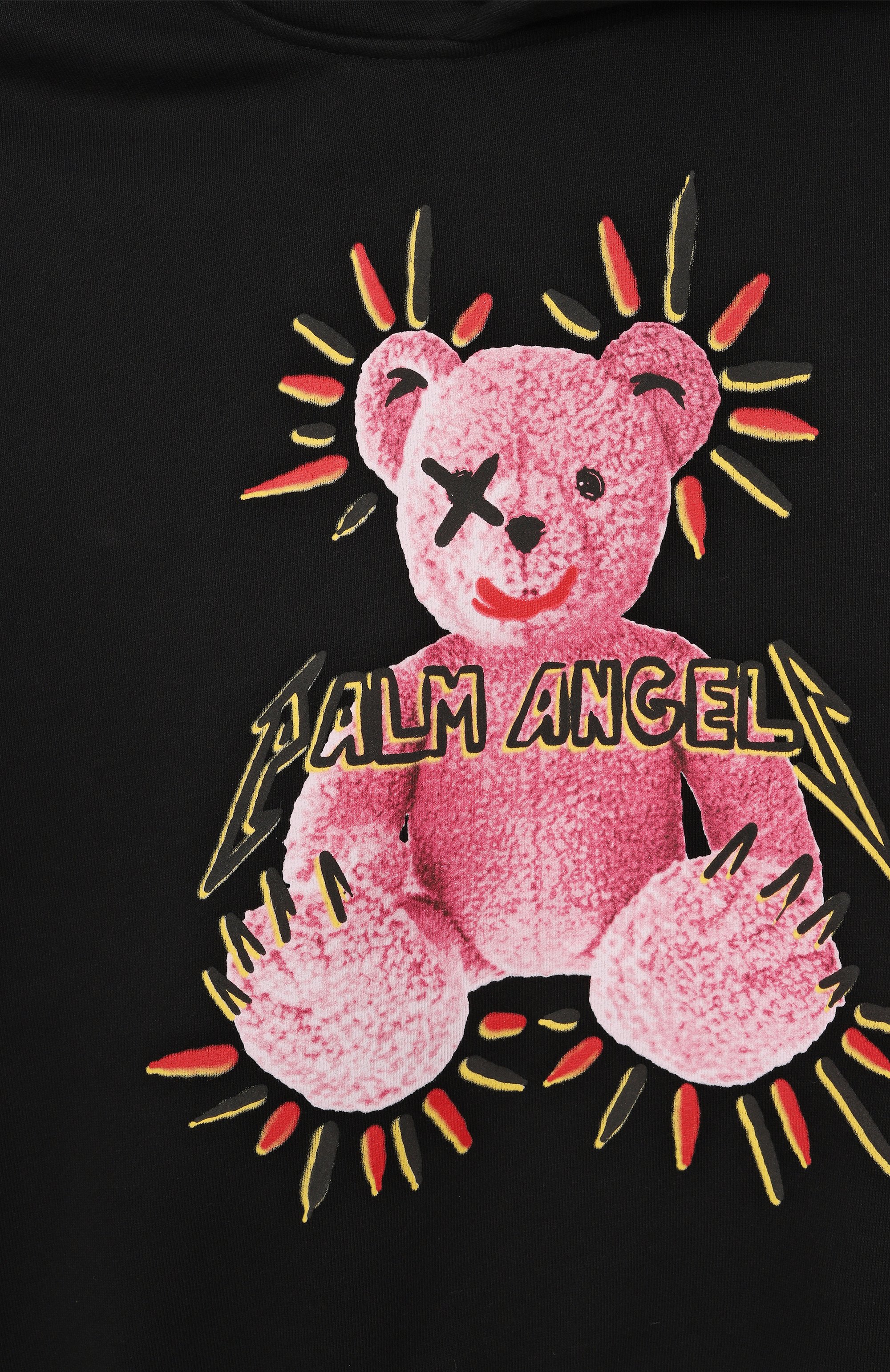 Хлопковое худи PALM ANGELS, арт. PBBB012F25FLE003, фото 3