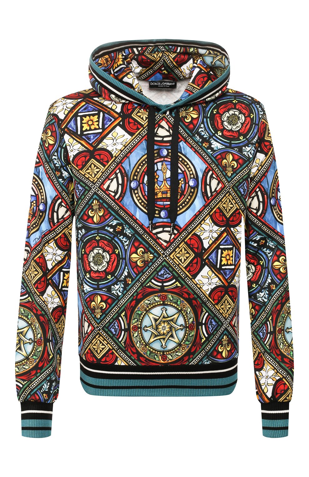 Хлопковое худи DOLCE & GABBANA, арт. G9QW1T/FS7H0, фото 1