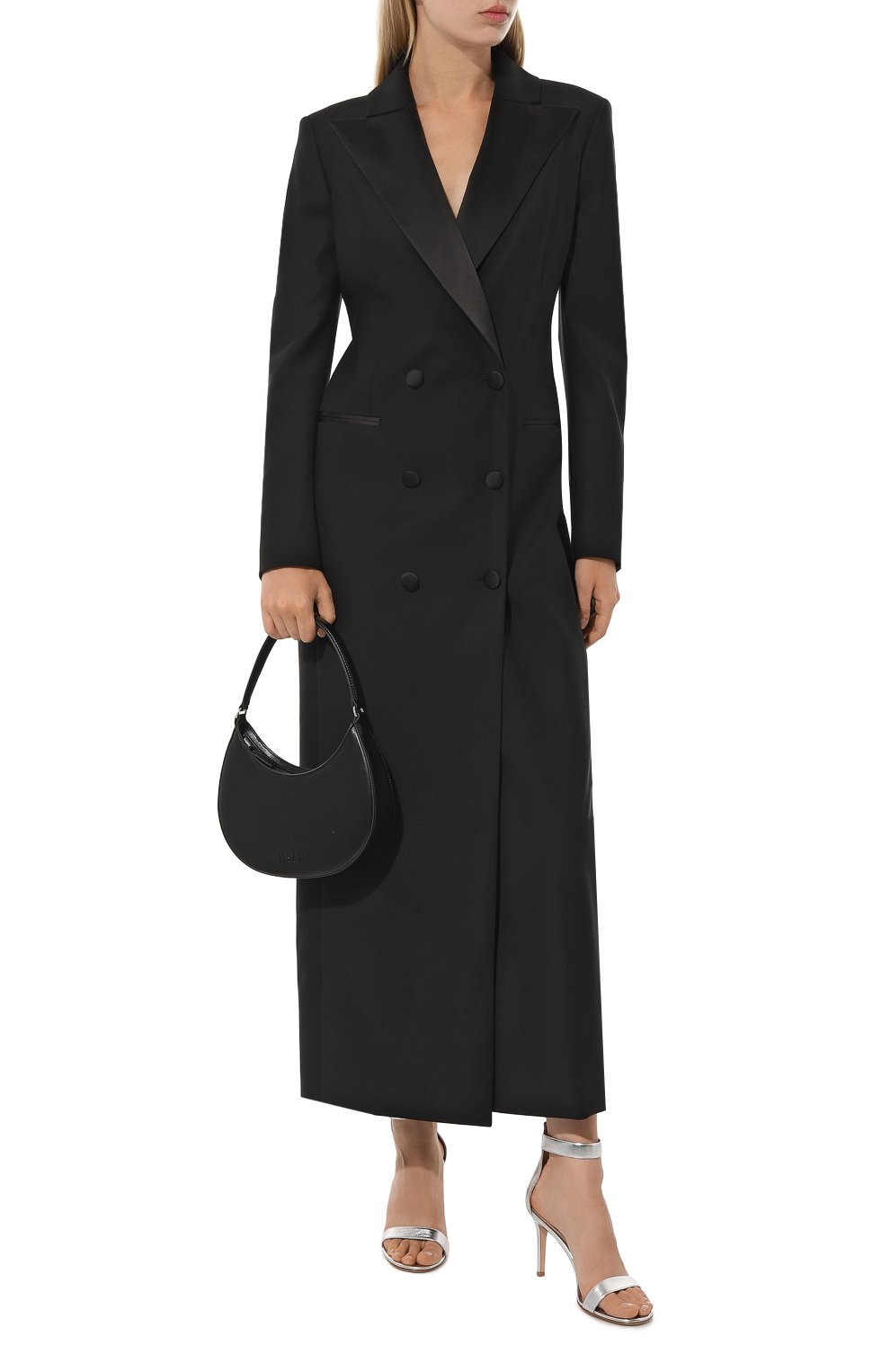 Кожаные босоножки portofino GIANVITO ROSSI серебряного цвета по цене 75750 руб., арт. G60953.85RIC.NPSARGE, фото 2 Кожаные босоножки portofino GIANVITO ROSSI, арт. G60953.85RIC.NPSARGE, фото 2