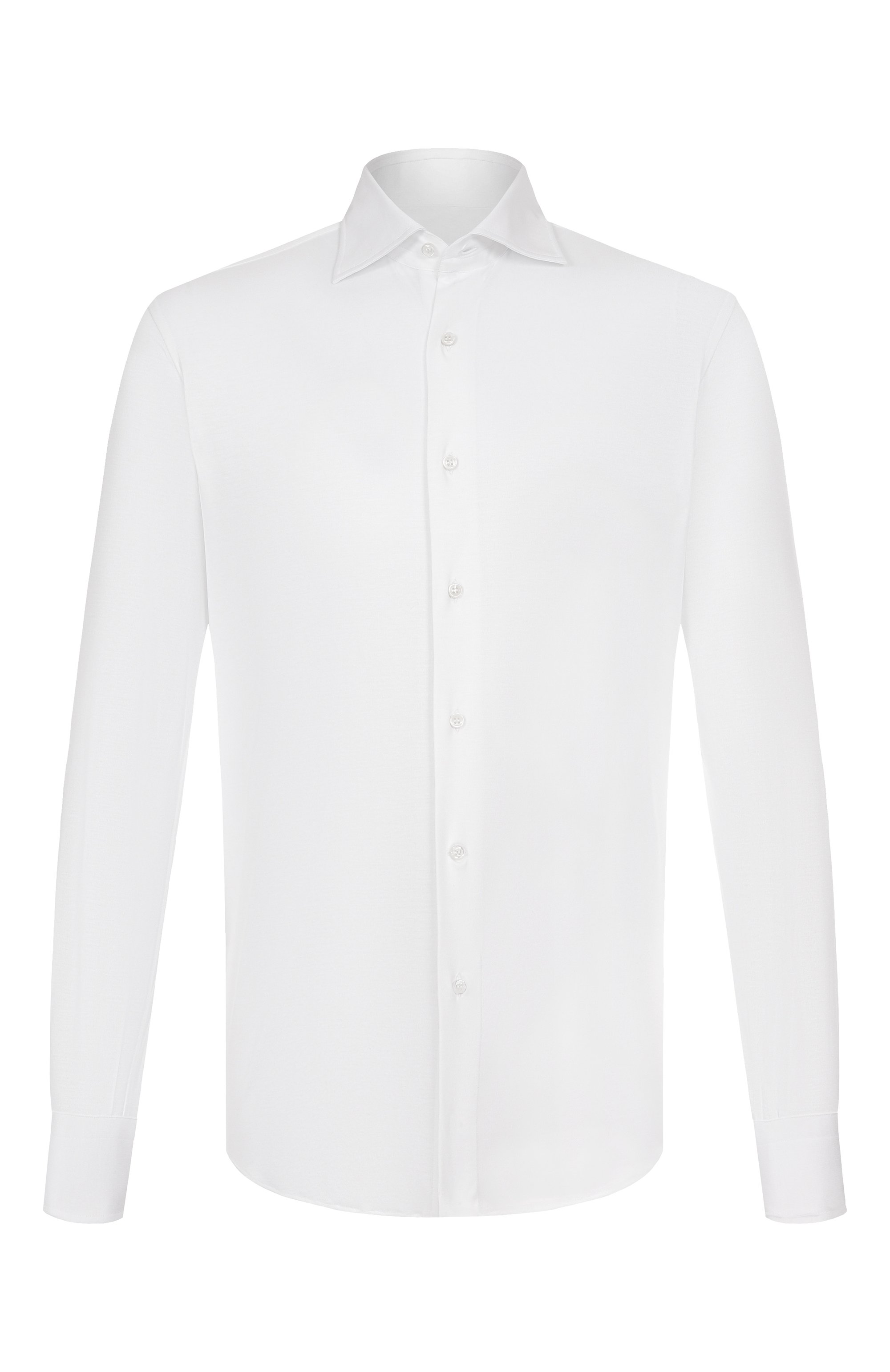 Хлопковая рубашка MVST, арт. SLIM/GABRIELLE/R0UND/1628-JERSEY (INTERL0CK), фото 1