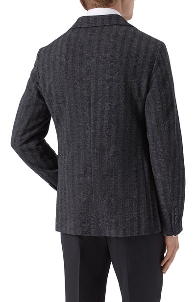 Пиджак из шерсти и хлопка CIRCOLO 1901, арт. CN5061, фото 5