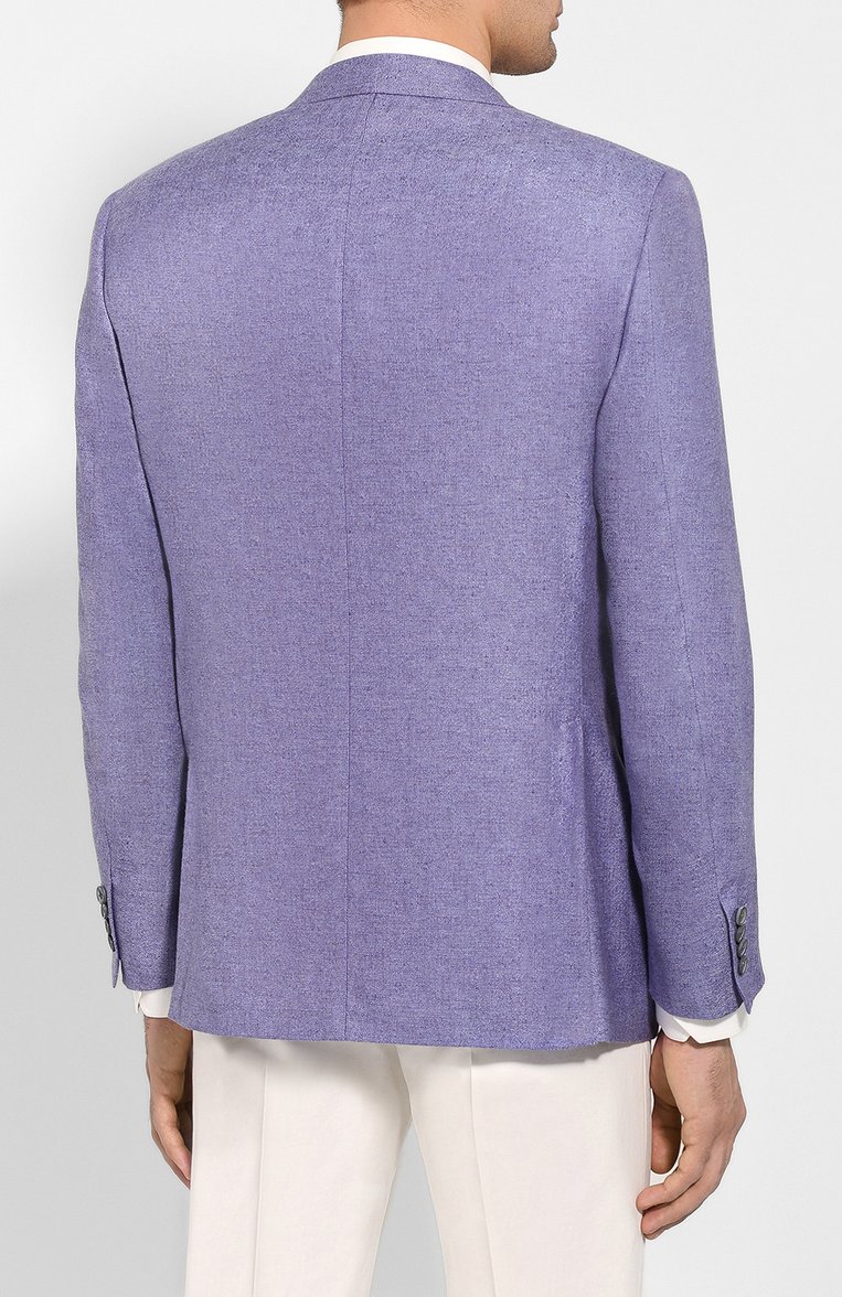 Пиджак из смеси шелка и кашемира BRIONI, арт. RG0J0N/P943C/BRUNIC0, фото 4