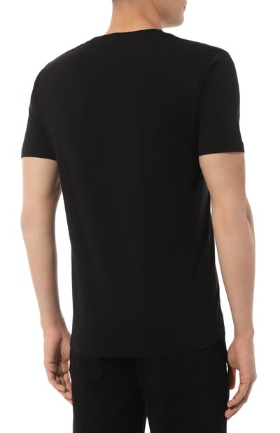 Хлопковая футболка MOSCHINO, арт. A0788/4410, фото 4