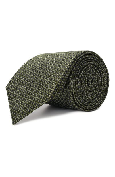 Мужской шелковый галстук CANALI, арт. 18/HJ03501