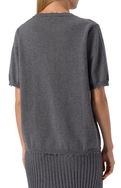 Пуловер из хлопка и кашемира ADDICTED, арт. MK2404C, фото 4