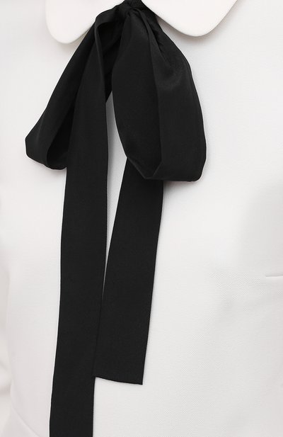 Платье REDVALENTINO белого цвета по цене 45350 руб., арт. WR0VACK9/5MJ, фото 5 Платье REDVALENTINO, арт. WR0VACK9/5MJ, фото 5