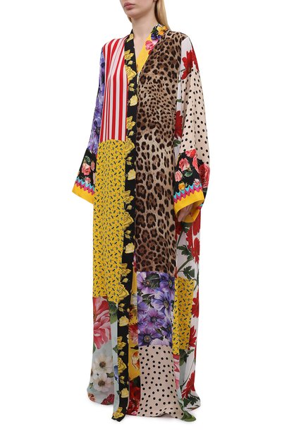 Шелковое платье DOLCE & GABBANA, арт. F6P0ST/GDY33, фото 3