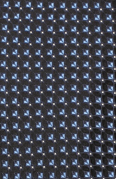 Шелковый галстук CANALI темно-синего цвета по цене 9525 руб., арт. 18/HJ02431, фото 3 Шелковый галстук CANALI, арт. 18/HJ02431, фото 3